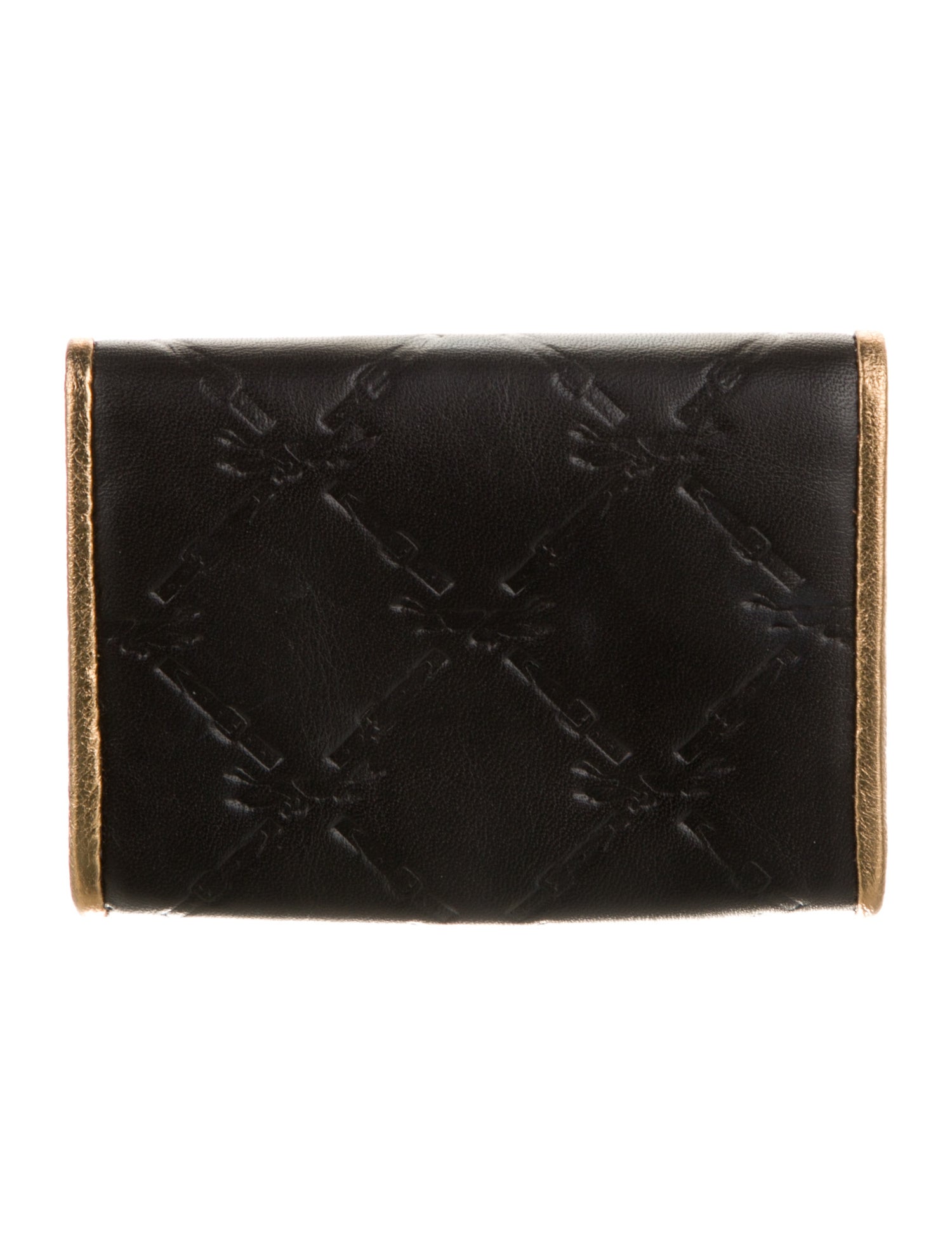 Longchamp Leather Printed Wallet